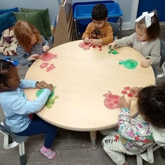 Child at Red Trolleys Daycare