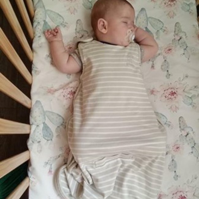 Infant sleeping in a crib at a daycare near Glenbrook CT