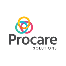 ProCare logo displayed on a screen, representing the daycare communication software